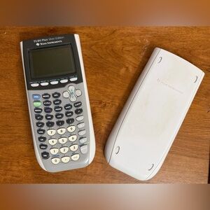 Texas Instruments Silver Graphing Calculator